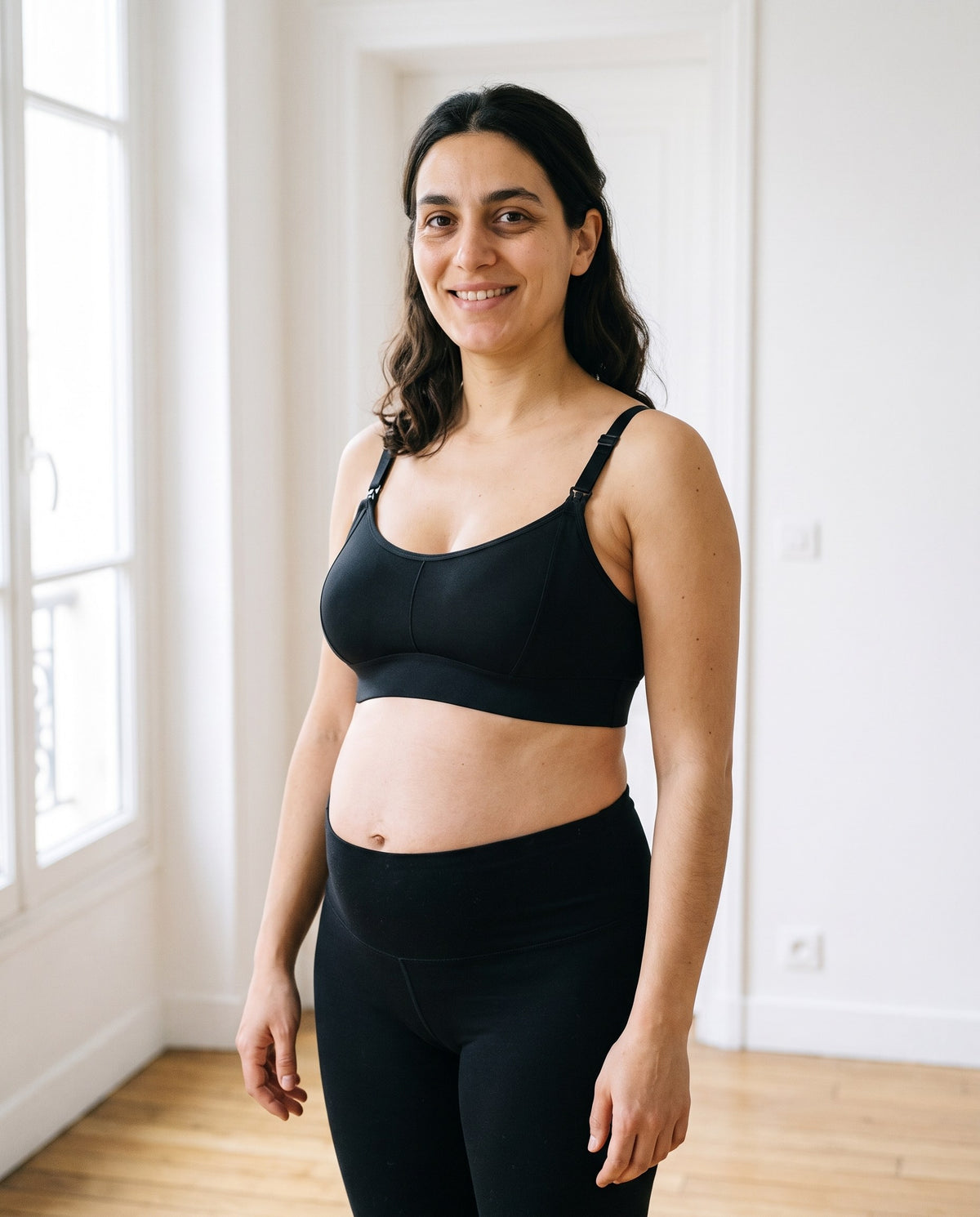 Brassière d'allaitement sans armatures
