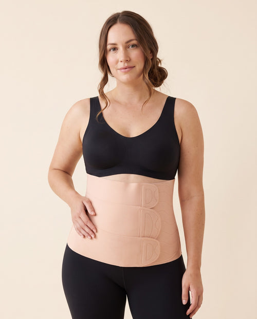 Ceinture post-partum ajustable à 3 rabats