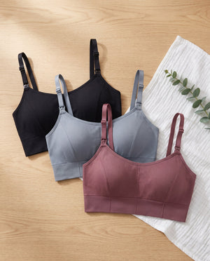 Brassière d'allaitement sans armatures