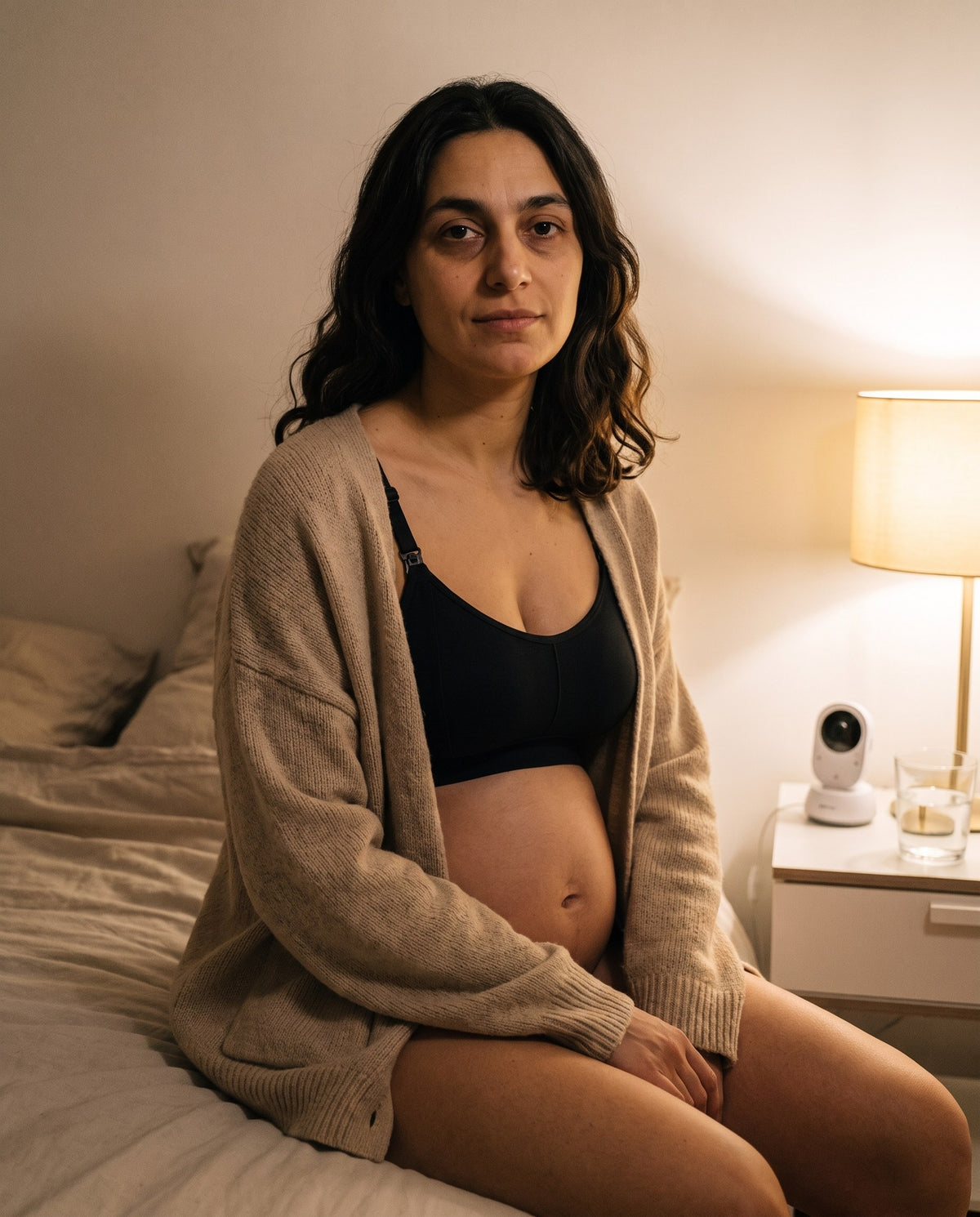 Brassière d'allaitement sans armatures
