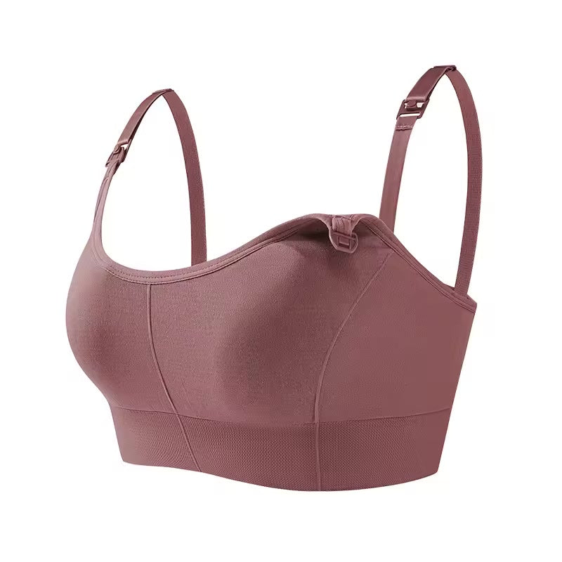 Brassière d'allaitement sans armatures - Rose